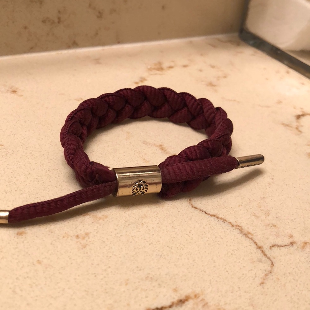 Maroon rastaclat bracelet